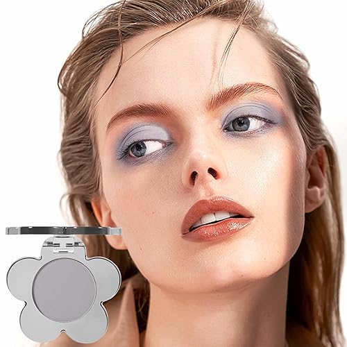 Miniatura 3 de Erinde Sombra de ojos mate gris individual, maquillaje de base de sombra de ojos desnuda, paleta de polvo prensado de sombra de ojos brillante mate,