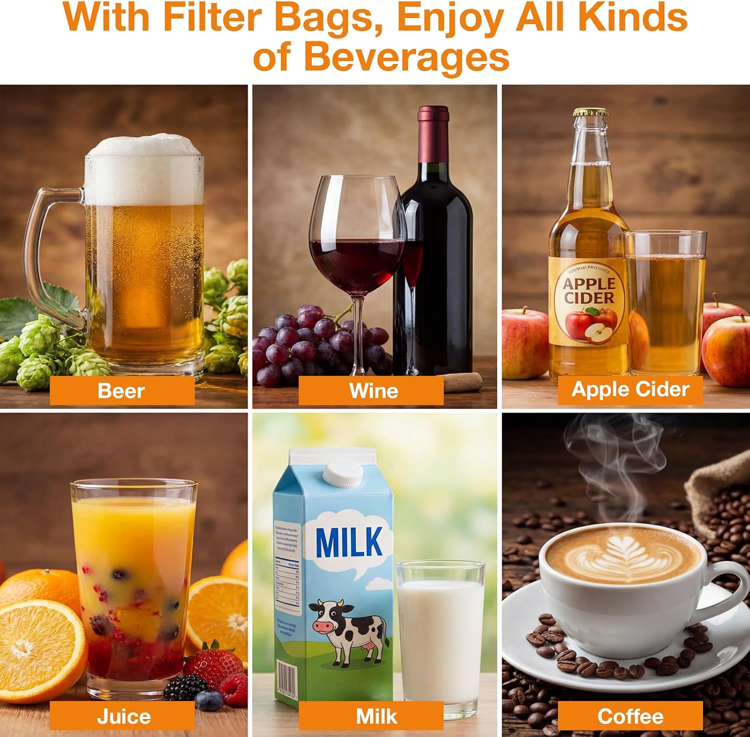 Brew Bags Reusable Strainer Bag Fine Mesg Stainer Cheese Cloth Bag