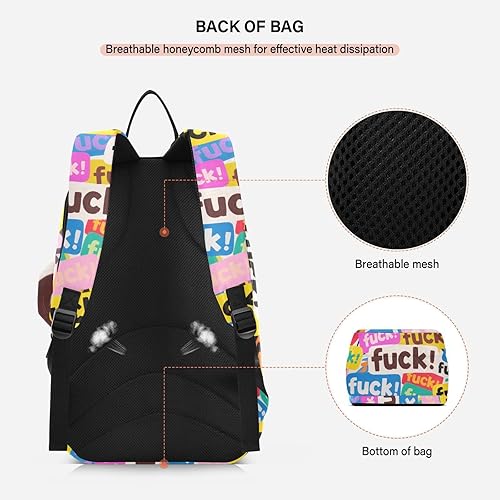 Miniatura 4 de Bolsa de tenis unisex resistente al agua, colorida decoración de dibujos animados, 2 raquetas de tenis, bolsa de gimnasio para mujeres, hombres,
