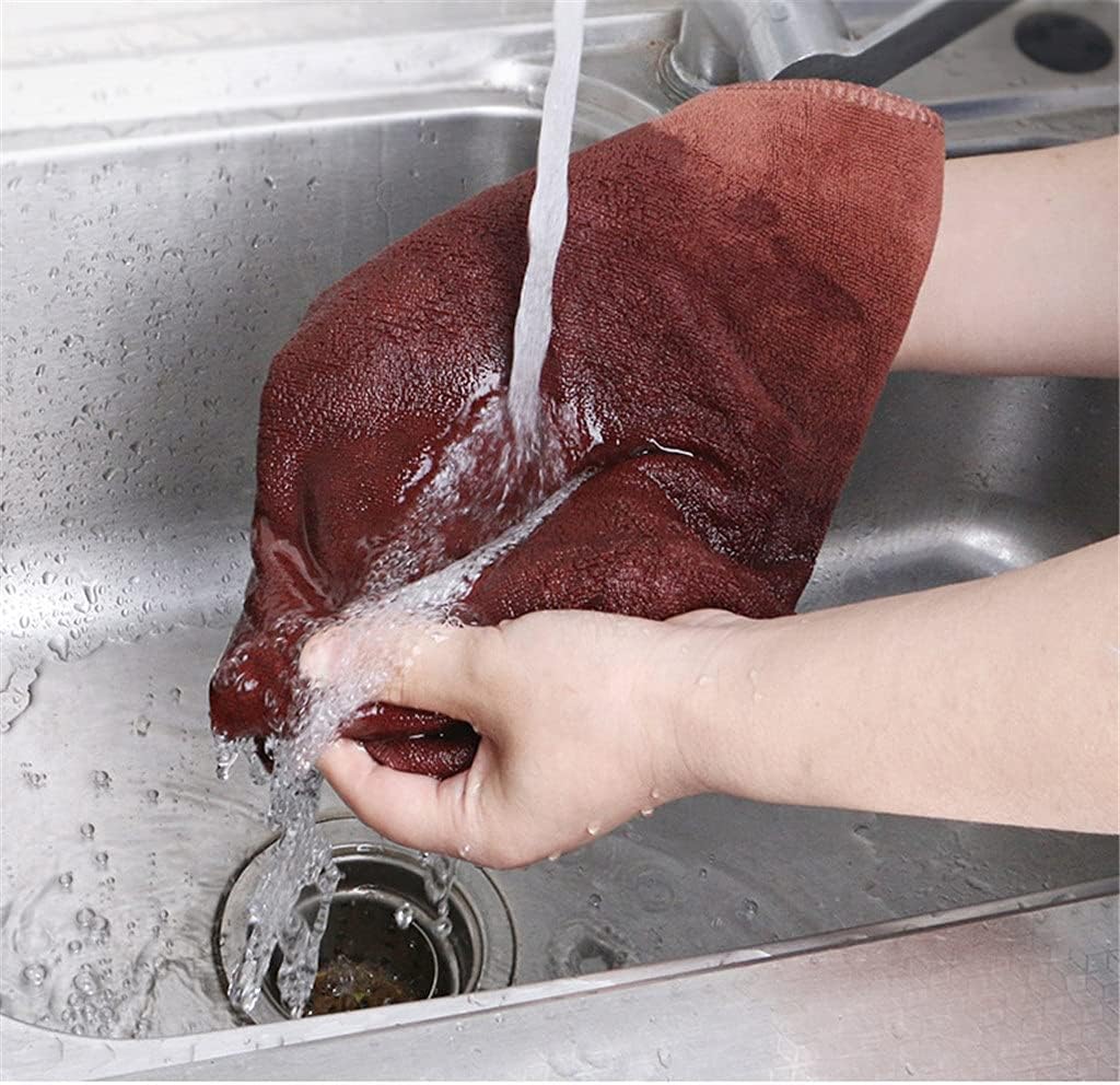 Cleaning Special Towels and Wipes Thickened Glass Cloth to Wipe The Table to The Floor Household Kitchen 10 Qcs