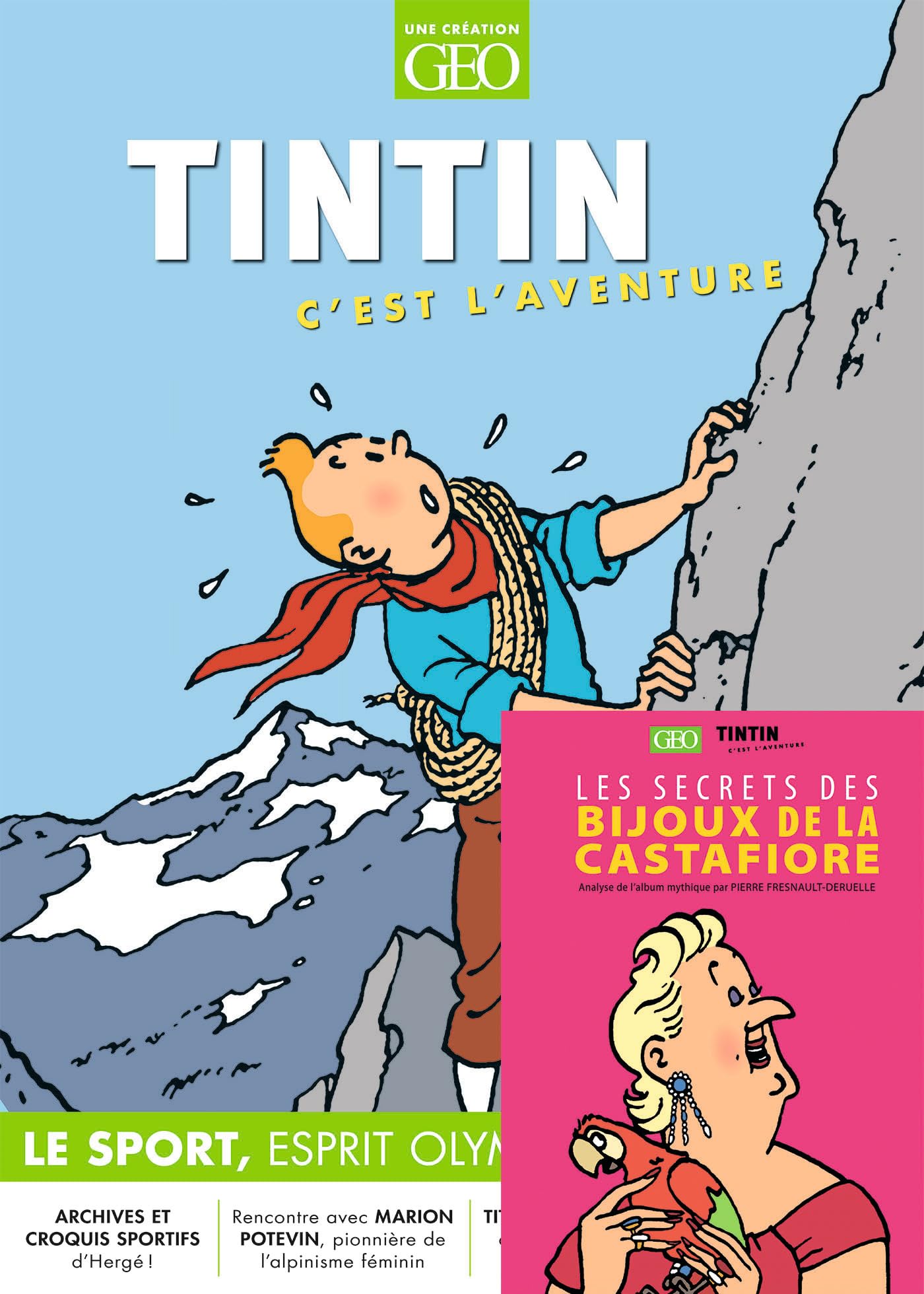 Tintin c'est l'aventure n°20 - Le sport, esprit olympique - Offre jumelée