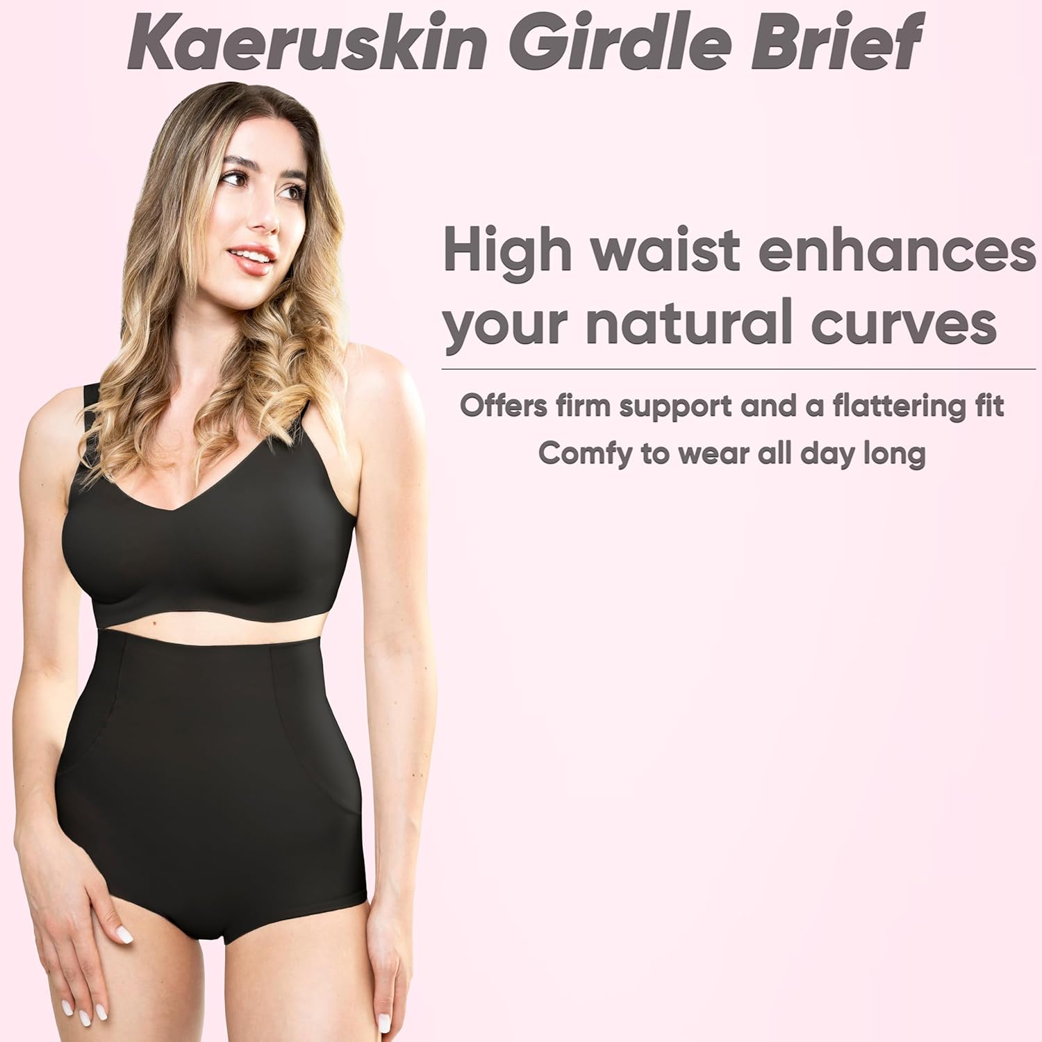 kaeruskin Eco Sustainable Shapewear Briefs – Tummy Control Seamless Body Shaper Briefs - Tummy Control Underwear - Image 4
