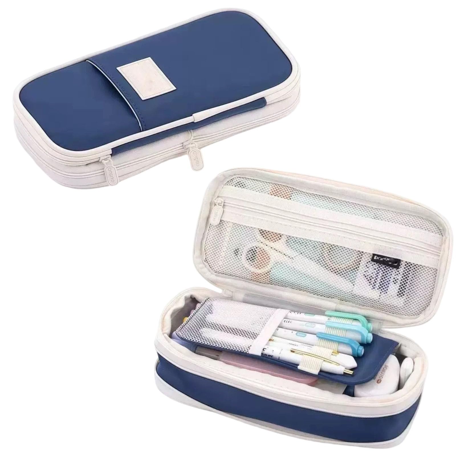 Large Capacity Pencil Case with Compartments and Handle Pencil Case โ image 1