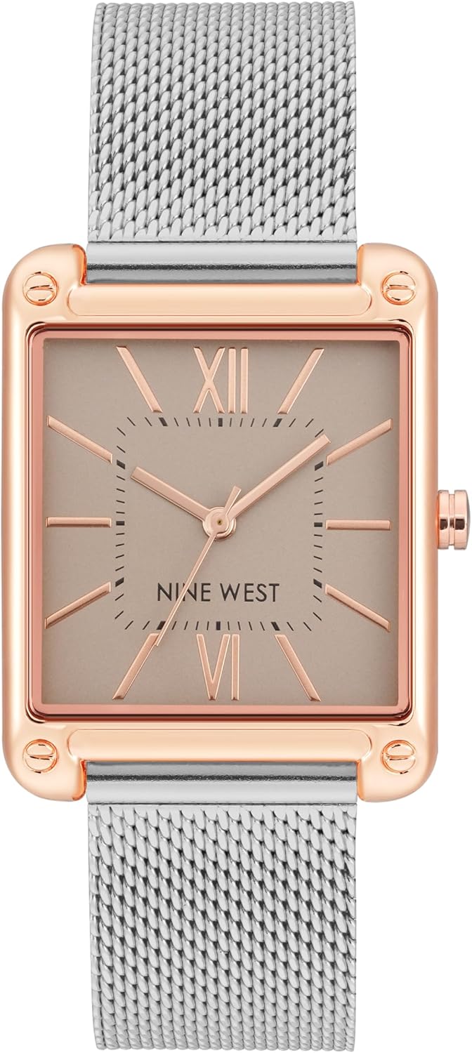 Nine West Women’s Mesh Bracelet Watch