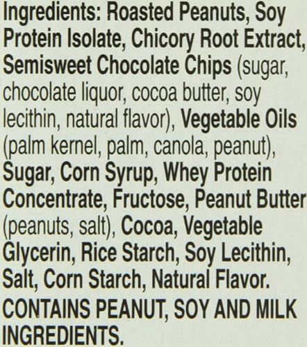 Miniatura 4 de Nature Valley Caja de barras masticables de proteína de chocolate negro con mantequilla de maní 71 onzas paquete de 3