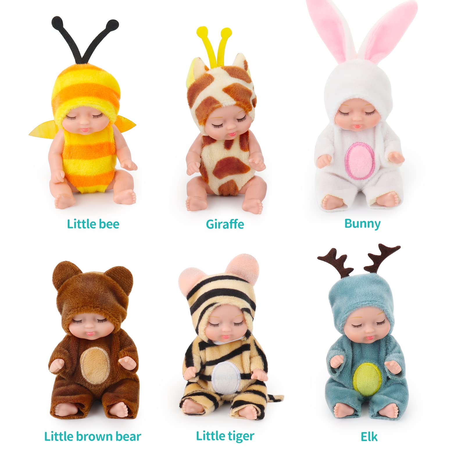 Muñecas Reborn, Bebés de Silicona, Muñeca BEB, Realista Muñecas Reborn Bebé Silicona Suave De La Vida Real Muñecas Bebé, Suave al Tacto, Cuerpo Flexible, para Niños y Niñas