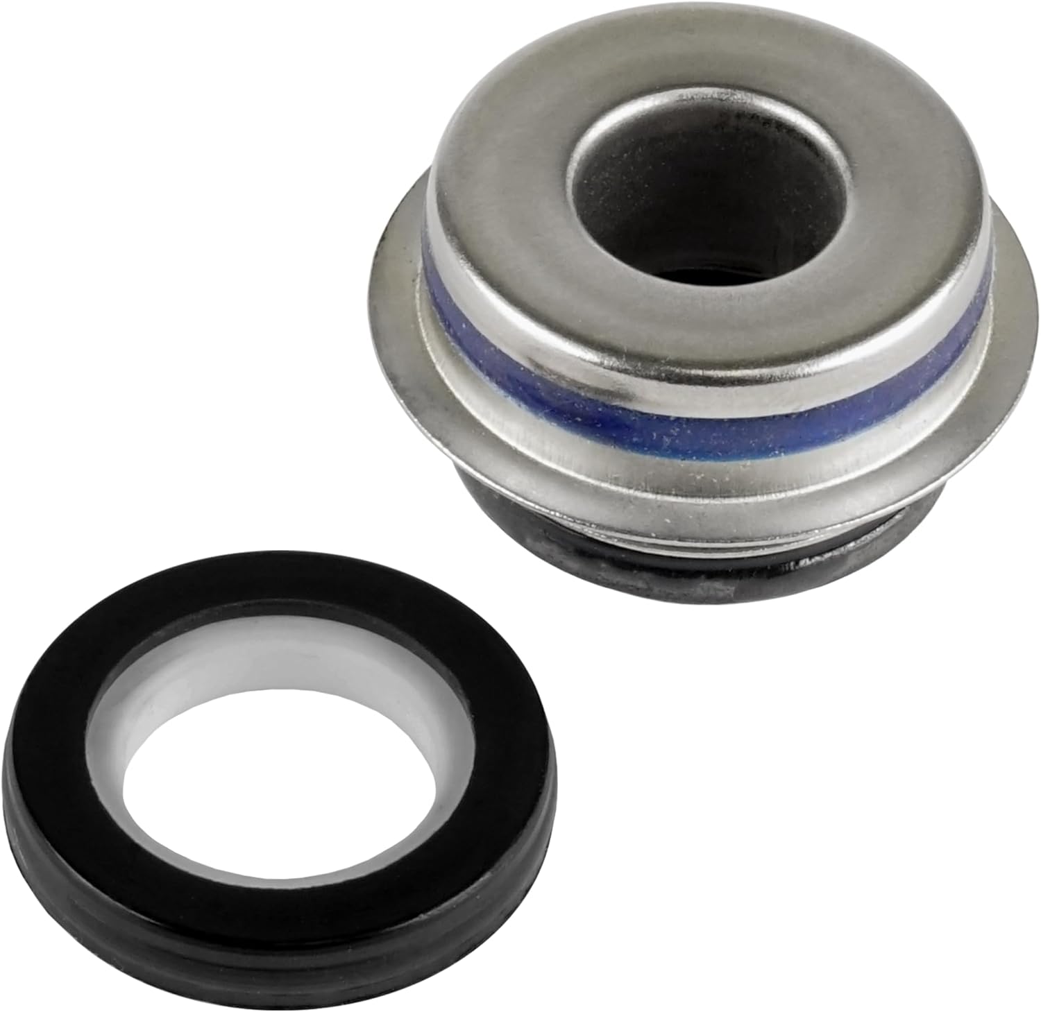 Caltric Water Pump Seal Mechanical Compatible with Kawasaki Ex500 Ninja 500 500R 1987-2009