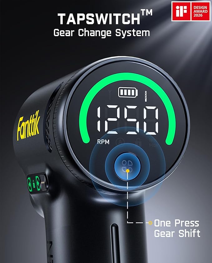 Taladro Atornillador Inalámbrico Fanttik K2 Ultra 7.4V, 30 N.m, 1250 RPM miniatura 3