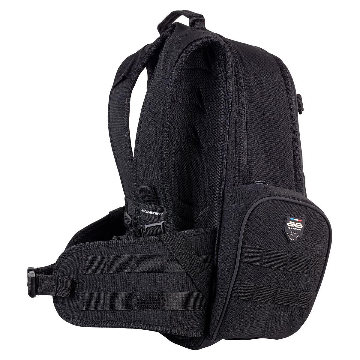 Bagster Motorcycle Bags Collection Zaini e Borse Moto Impermeabili Sacoche da Serbatoio Magnetiche Supporto Smartphone Moto Backpack&Tank Bag per Viaggi (WIND Backpack (Nero), Universale)