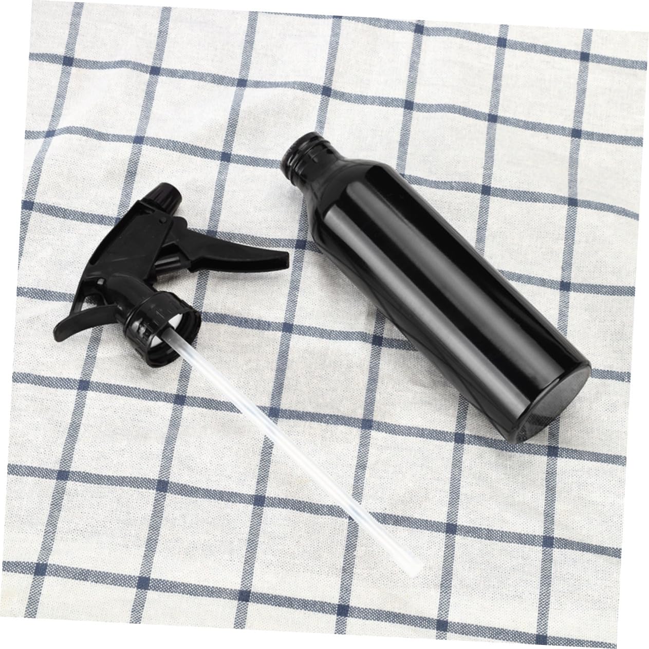 5 Stück 250ml Aluminium Sprühflaschen Schwarz mit Drehbarem Sprühkopf und Feiner Nebelzerstäuber Wiederbefüllbar für Parfüm und Make Up Wasser