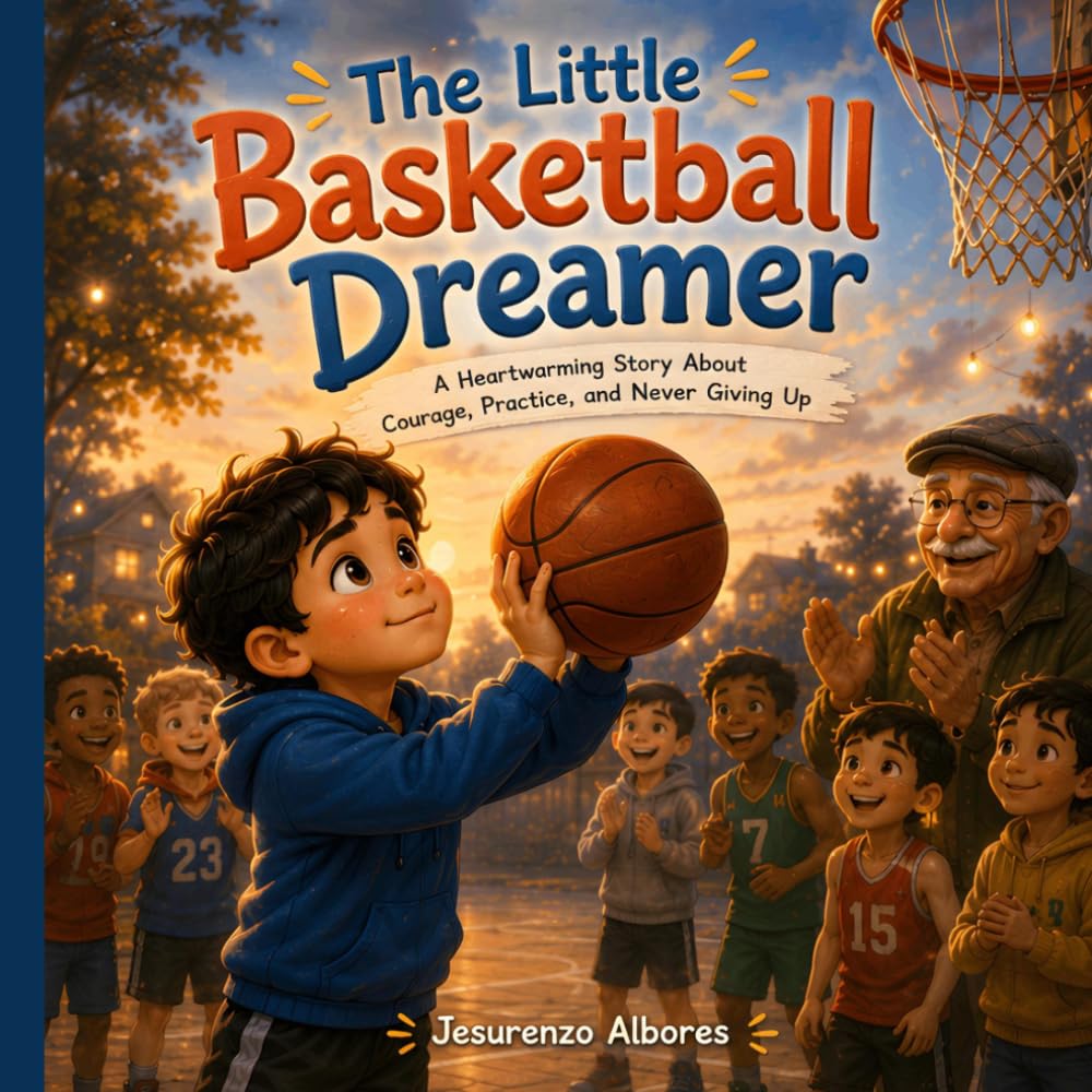 The Little Basketball Dreamer: A Children's Picture Book About Perseverance, Confidence, Courage, Practice, and Never Giving Up