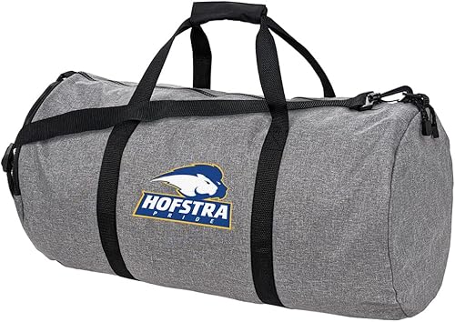 Miniatura 262 de Collegiate Primary Logo Collection Bolsa de lona ligera para deportes y gimnasio plegable para viajes, Bob Jones Bruins