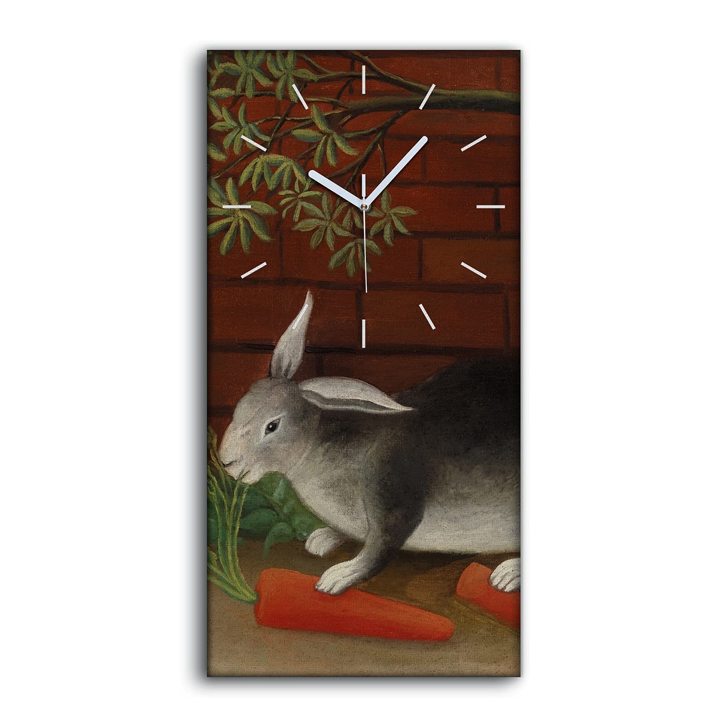 Horloge sur Toile Ne Pas Tic Tac Décoration Intérieure pour Chambre d'Enfant