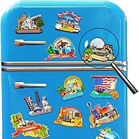 Vista 4 de Pigeon Forge Ternessee USA - Imán de madera para nevera, monumentos 3D, recuerdos coleccionables, decoración hecha a mano, 1841