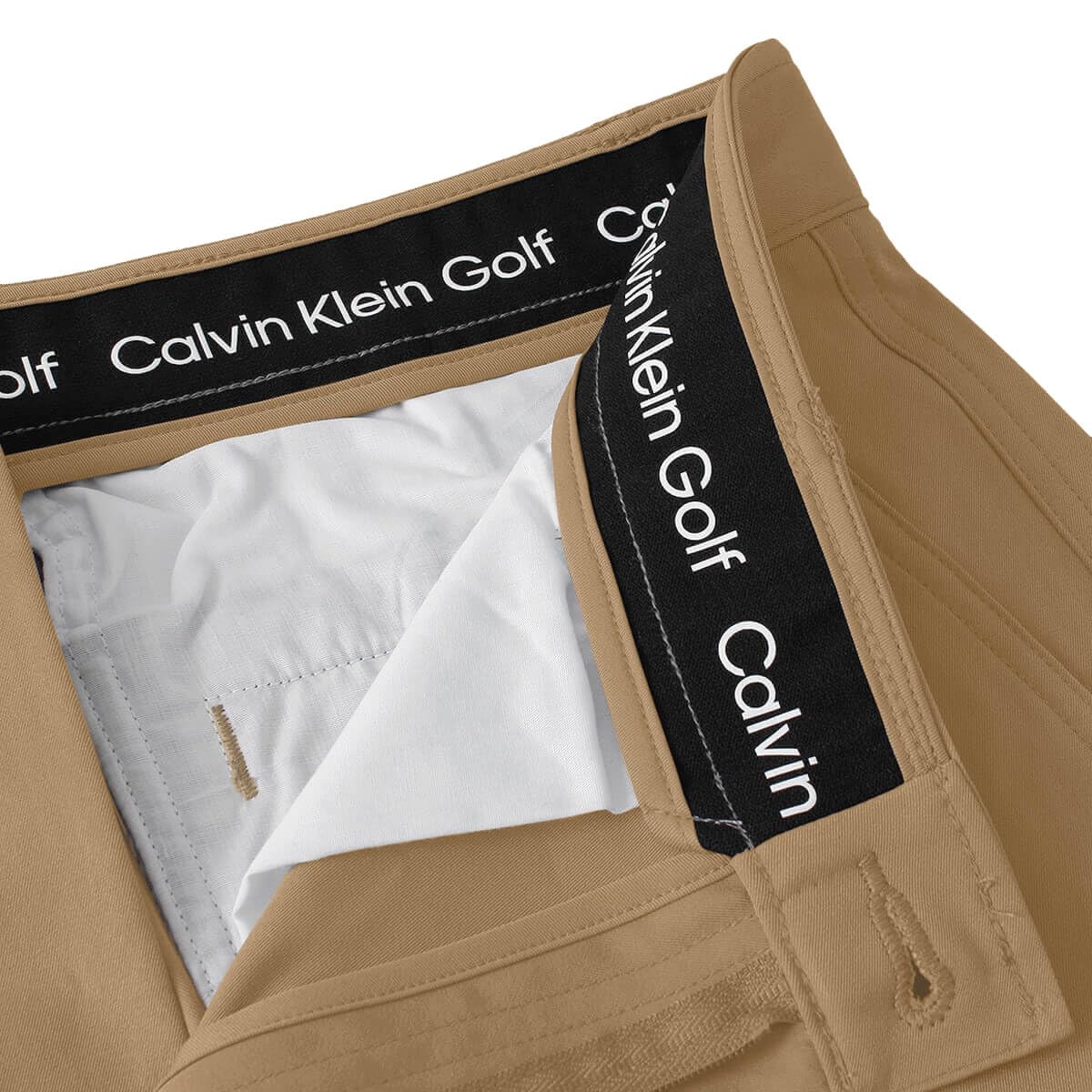 Calvin Klein 2026 Pantaloncini da Golf Leggeri da Uomo Micro Tech
