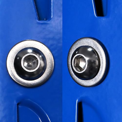 Miniatura 6 de Tornillos de cabeza de botón de 516-18 x 34 pulgadas, 20 piezas de acero inoxidable 304 18-8, unidad hexagonal Allen, acabado brillante por SG