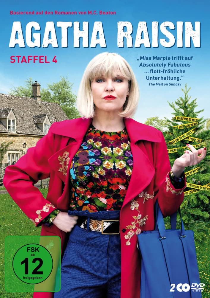 DVD Agatha Raisin - Staffel 4 con los episodios completos de la serie de intriga