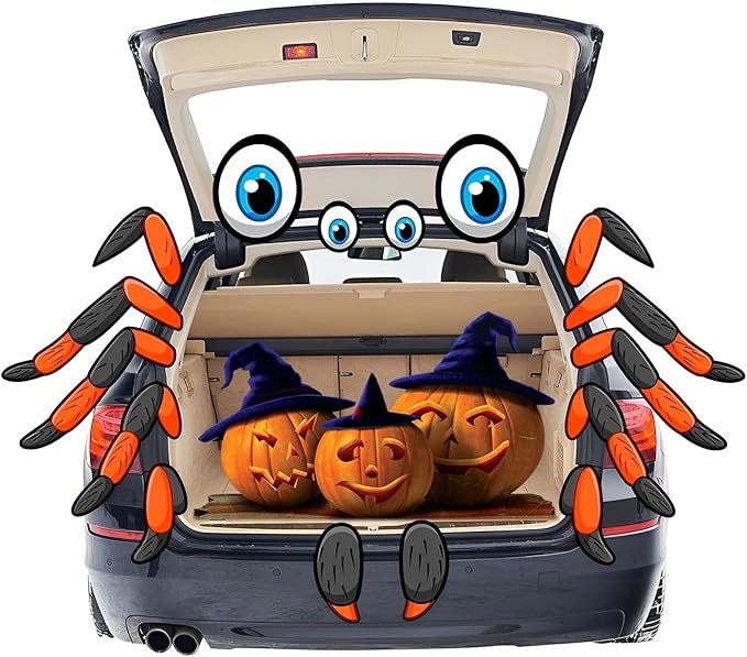 Halloween Trunk or Treat Car Decorations Kit, Halloween Car