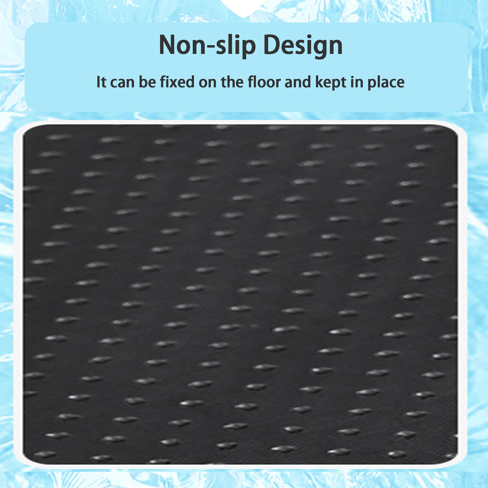Tapis auto-rafraîchissant pour chien - Soulage la chaleur - Lit confortable avec fond antidérapant - Lavable - En soie glacée - Pour l'été chaud - 100 x 75 x 8 cm, vert