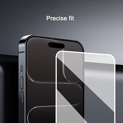 Miniatura 71 de Ailun Paquete de 2 protectores de pantalla para iPhone 12 Pro Max [6.7 pulgadas] + 2 protectores de lente de cámara, película de vidrio templado