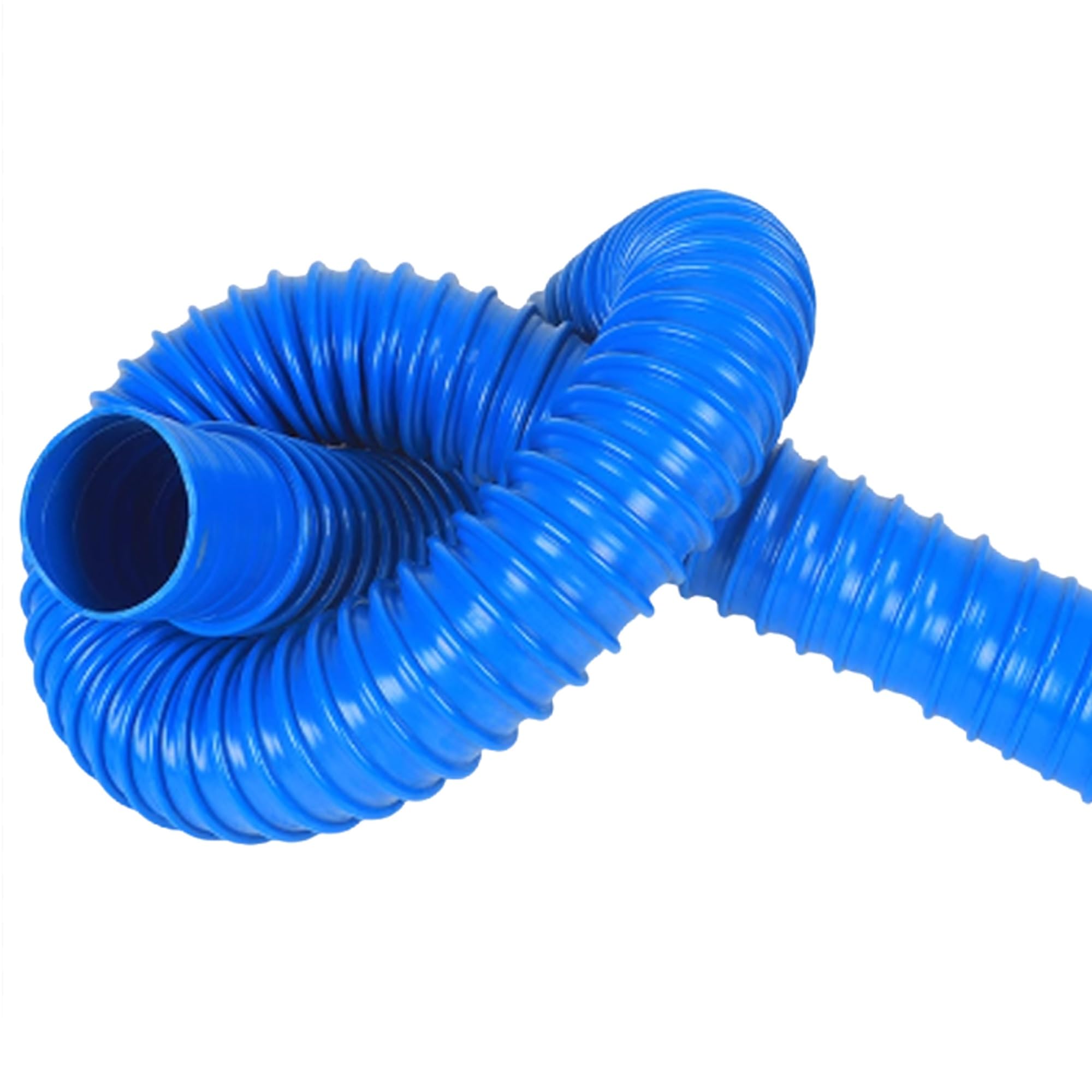 Tubo di Ventilazione in PVC Blu, Prolunga per Tubo di Scarico, Aspirapolvere per Liquidi/Solidi, Tubo di Aspirazione per Ventola da Cucina (L 3,28 Piedi, 30 Mm/1,18 Pollici) (10 Cm