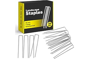 HongWay 120 Pack 6-Inch Yard Staples: Your Garden's Unsung Heroes