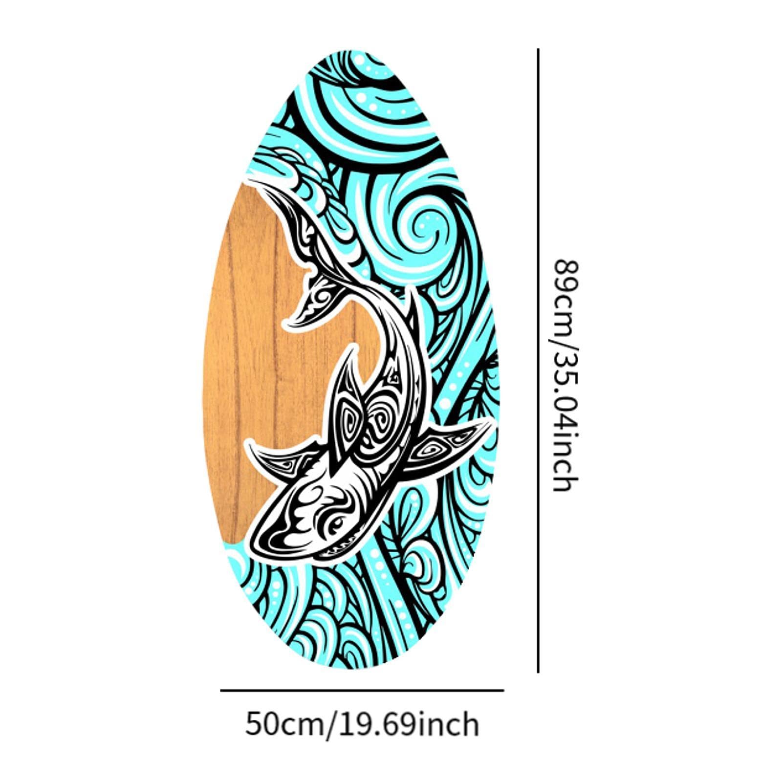 Baoblaze Tabla de Surf Skimboard Resistente