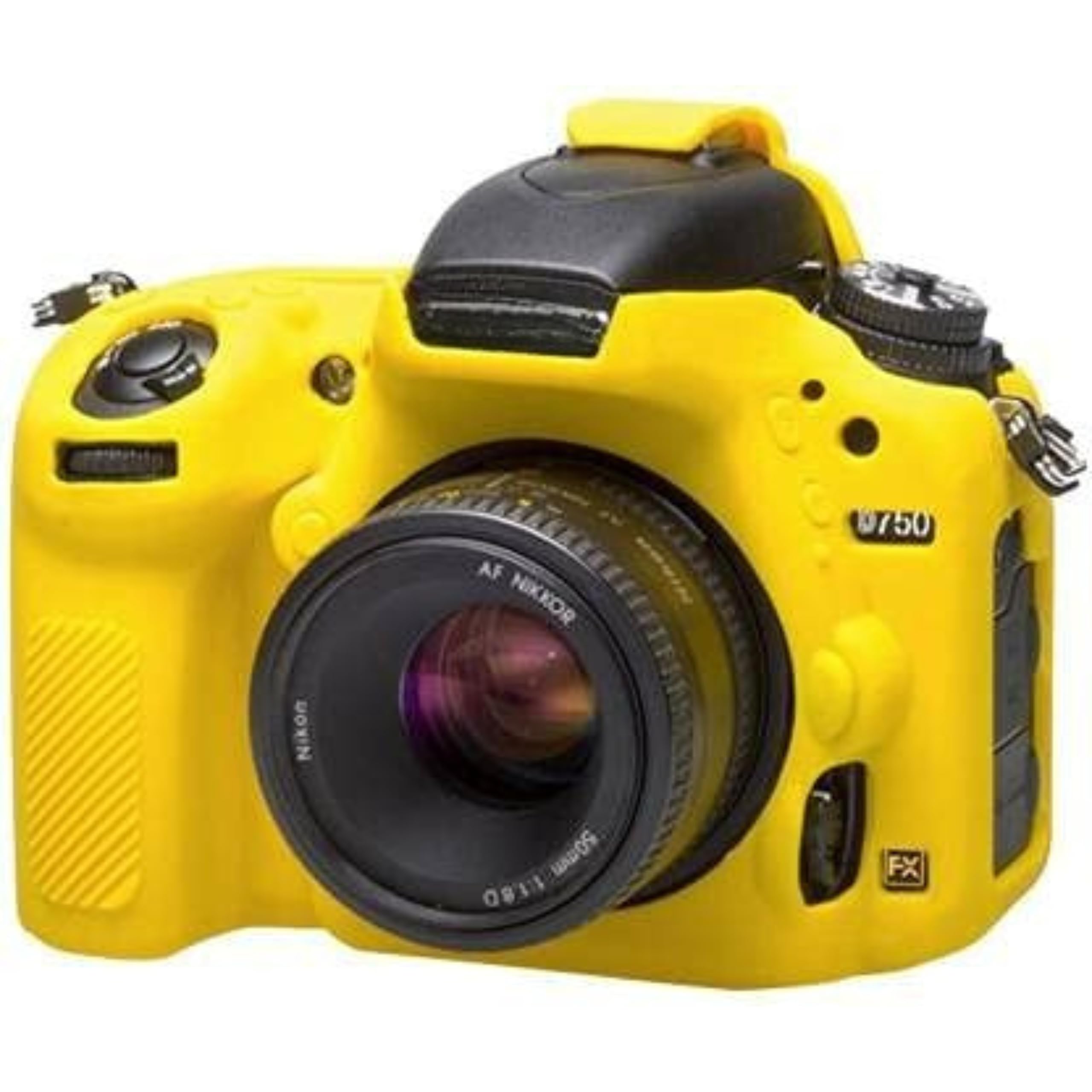 Camaura Silicon Cover for Nikon D750 Camera Case (Yellow)-picture-16