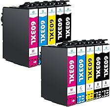 Hggetech 603XL 8 Pack Compatible Epson 603XL Compatible Ink Cartridges Compatible with Epson Expression Home XP-2100 XP-2105 XP-3100 XP-3105 XP-4100 XP-4105 Workforce WF-2830 WF-2835