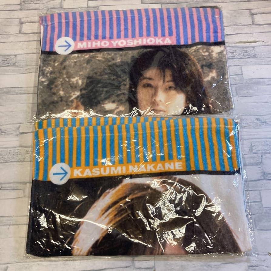 Amazon.co.jp: 735番 仲根かすみ 吉岡美穂 タオル フェイスタオル