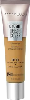 Maybelline Dream Urban Cover All-In-One Protective Makeup 336 SPF 50 Golden Bronze