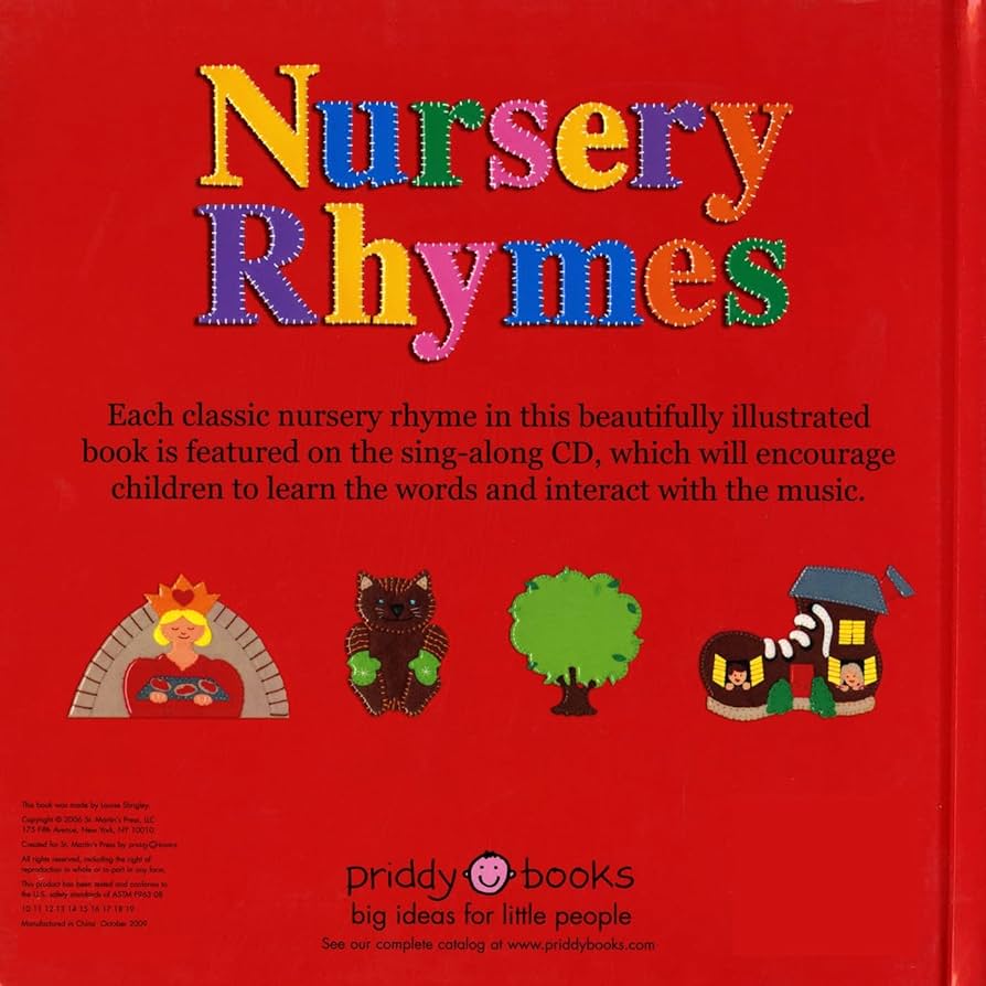 Amazon.com: Nursery Rhymes: with a Sing-Along Music CD
