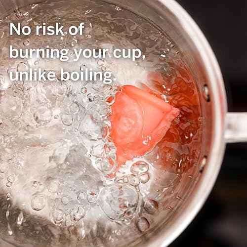 Miniatura 5 de Pixie Menstrual Cup & Disc Steamer Sterilizer 2.0 - Mata el 99.9% de los gérmenes con vapor más limpio - Lava tu taza de período en 3 minutos! - El