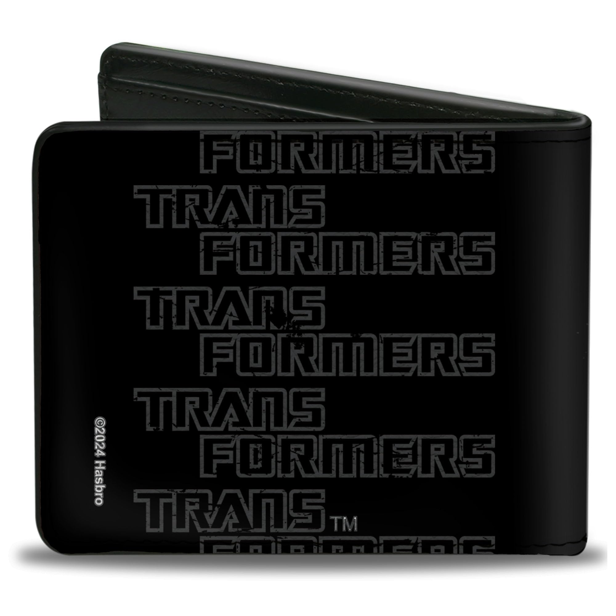 Buckle-Down Hasbro Wallet, Bifold, Transformers Megatron Vs Optimus Prime Its You and Me Scene, Vegan Leather