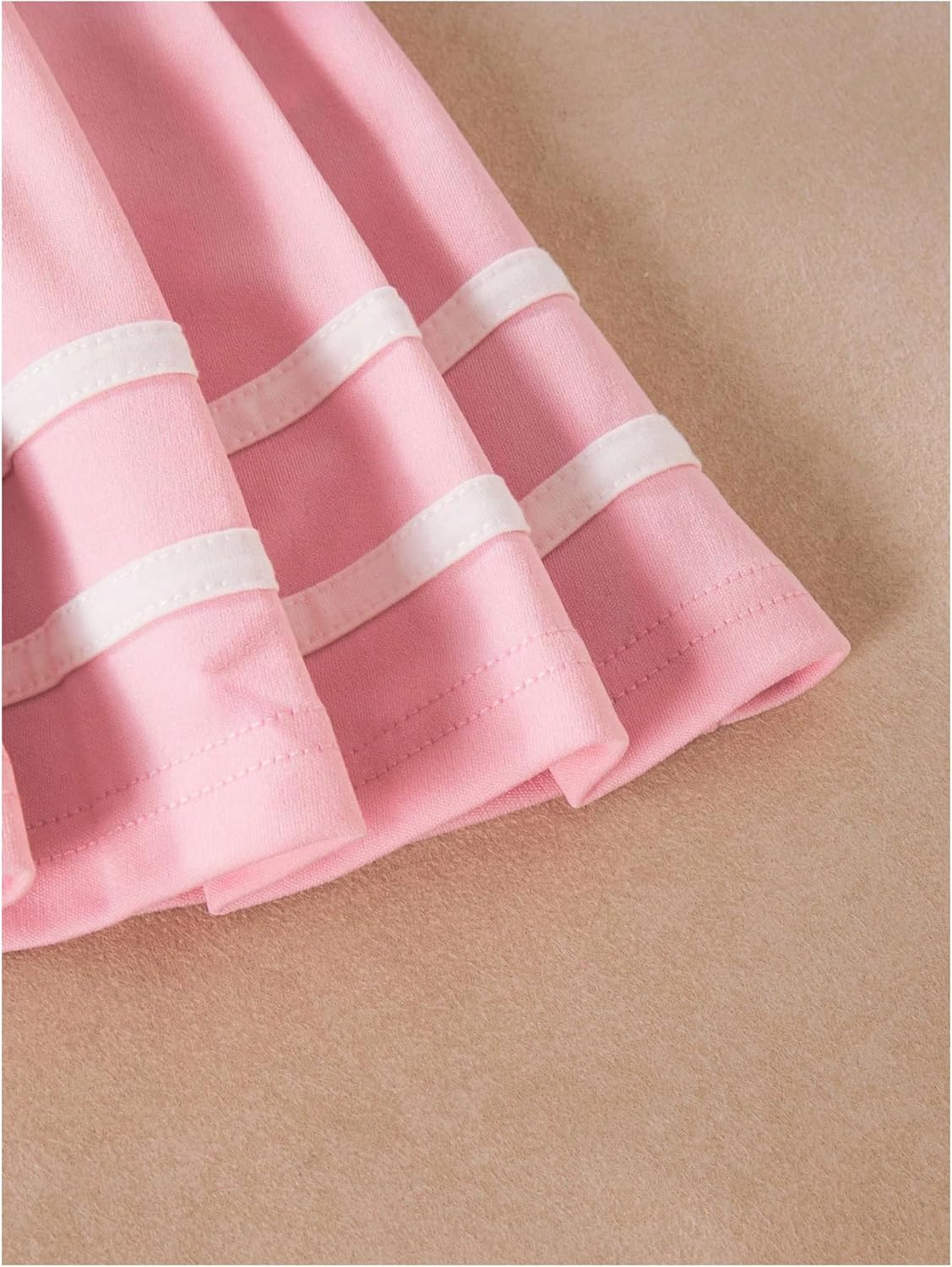 SOLY HUX Toddler Girl's Summer 2 Piece Set Cherry Graphic T Shirt and Pleated Mini Skirts Cute Preppy Clothes - Image 4