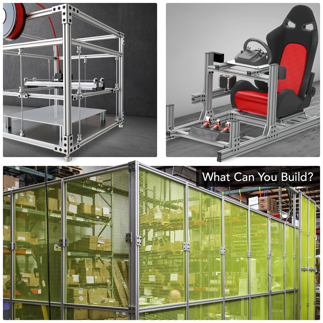 8020, 3607, Fractional, 5/16-18 x 0.687 Flanged Button Head Socket Cap Screw (FBHSCS) 80/20 Stainless Steel SS Bolts (25 Pack)