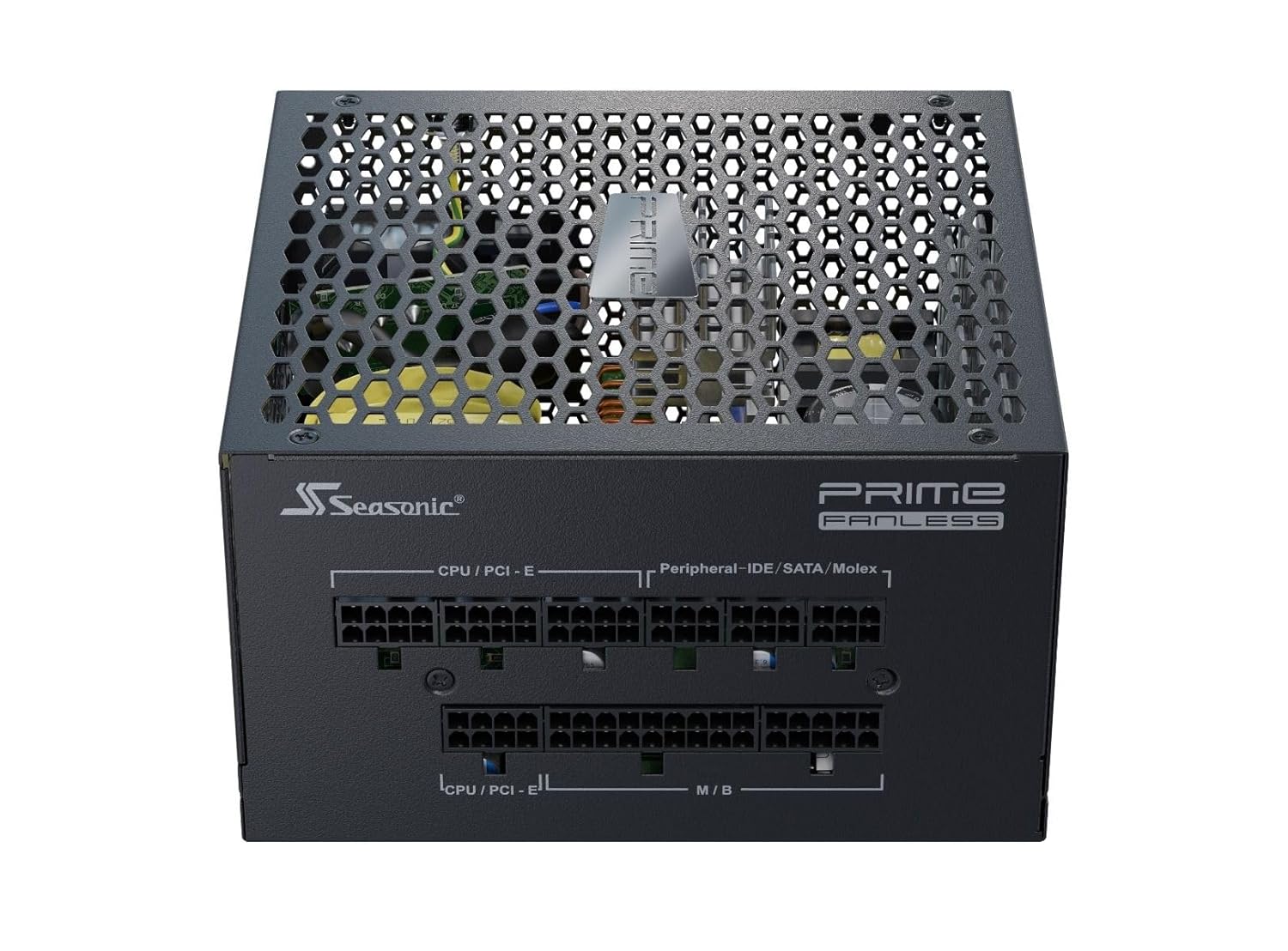Seasonic PRIME FANLESS PX-500, 500W 80+ Platinum, Full Modular, ATX12V & EPS12V, True Fanless Design, 12 Year Warranty, Perfect Power Supply for situations that demand silence from the equipment