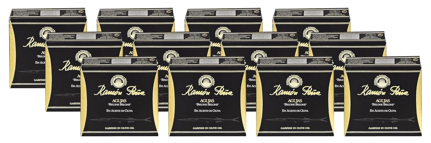 Ramon Pena Tinned Garfish Needle Sardines in Olive Oil | 3 x 130g Can