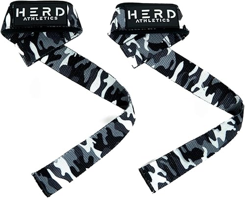 Correas de muñeca de levantamiento – 23 pulgadas de largo x 1.5 pulgadas de ancho – Correas acolchadas de algodón de neopreno para levantamiento de