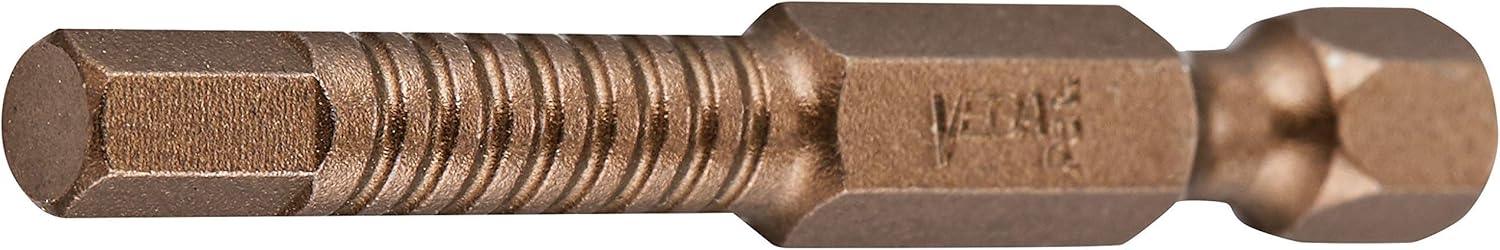 VEGA 6mm HEX Allen Wrench Impact Driver Bits. Impactech Professional Grade 6mm HEX 2” Impact Power Bits Perfect for Ikea Type Furniture P150H060A-5 (Pack of 5)