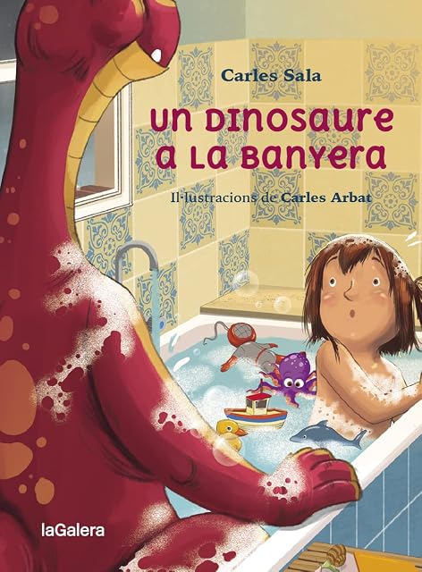 Portada de Un dinosaure a la banyera
