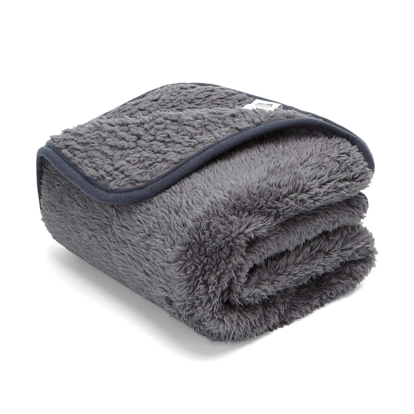 Nobleza - Morbida Coperta in Pile per Cani e Gatti. Confezione, Color Grigio, Misure 100 * 80