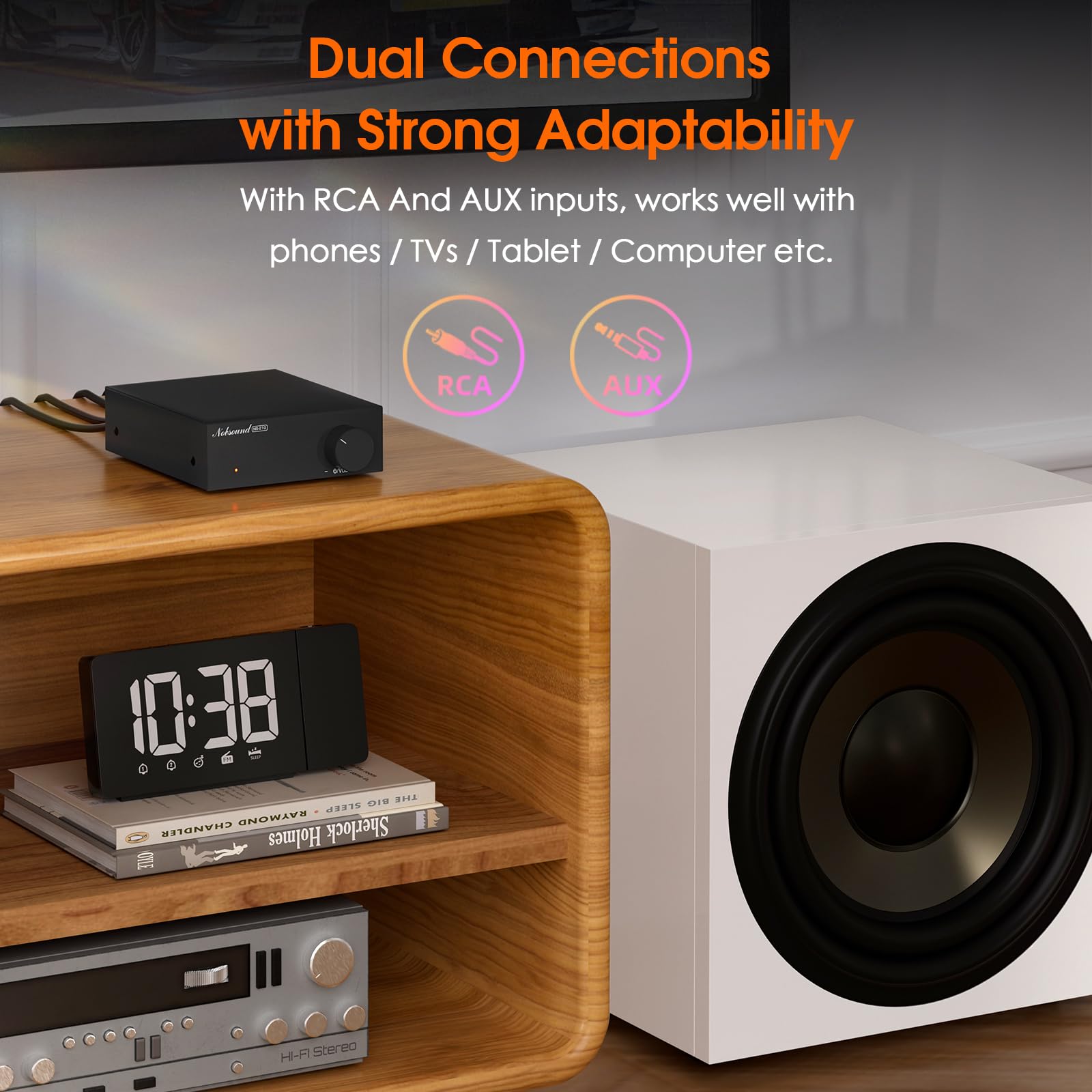 Amazon.co.jp: Nobsound ミニモノサブウーファーアンプ:100W HiFi