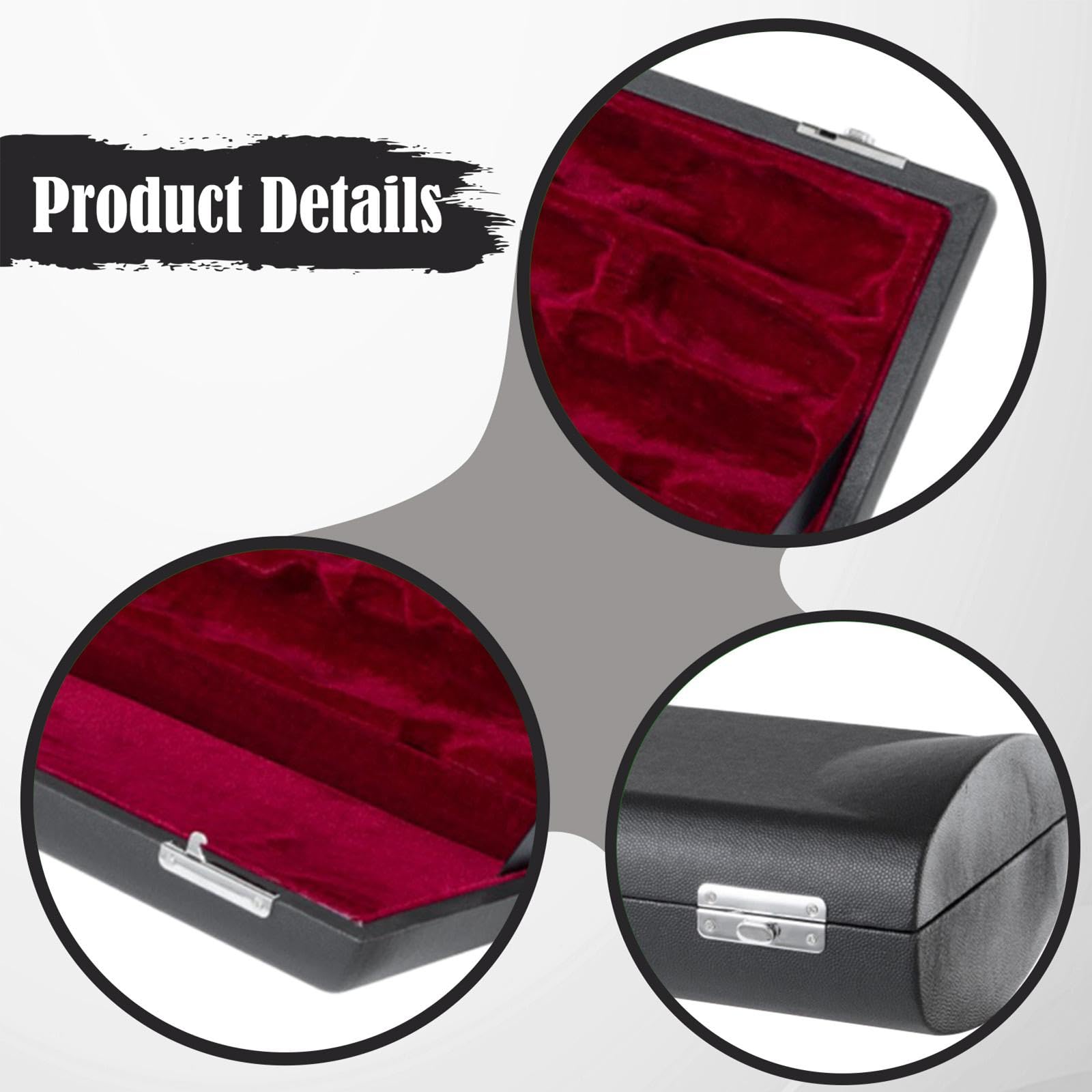 F Fityle Étui de protection pour clarinette, léger, pratique, portable, protecteur, pratique, robuste, sac de transport pour clarinette, boîte de rangement