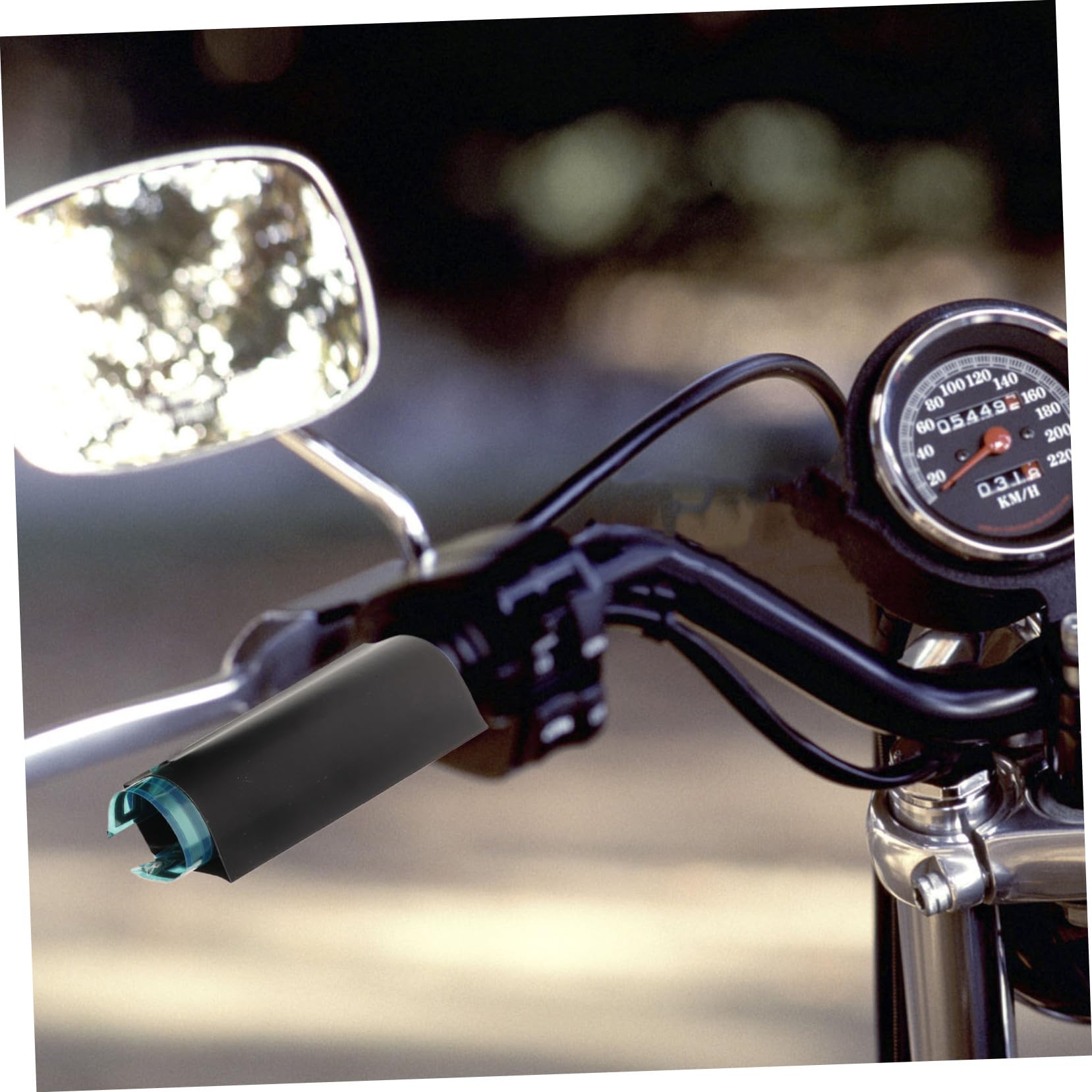 2 Pièces Poignées chauffantes Bols en Verre pour la Nourriture Fausses brindilles Coussin Chauffant pour Guidon Housse chauffante pour Guidon poignées pour vélo Accessoires