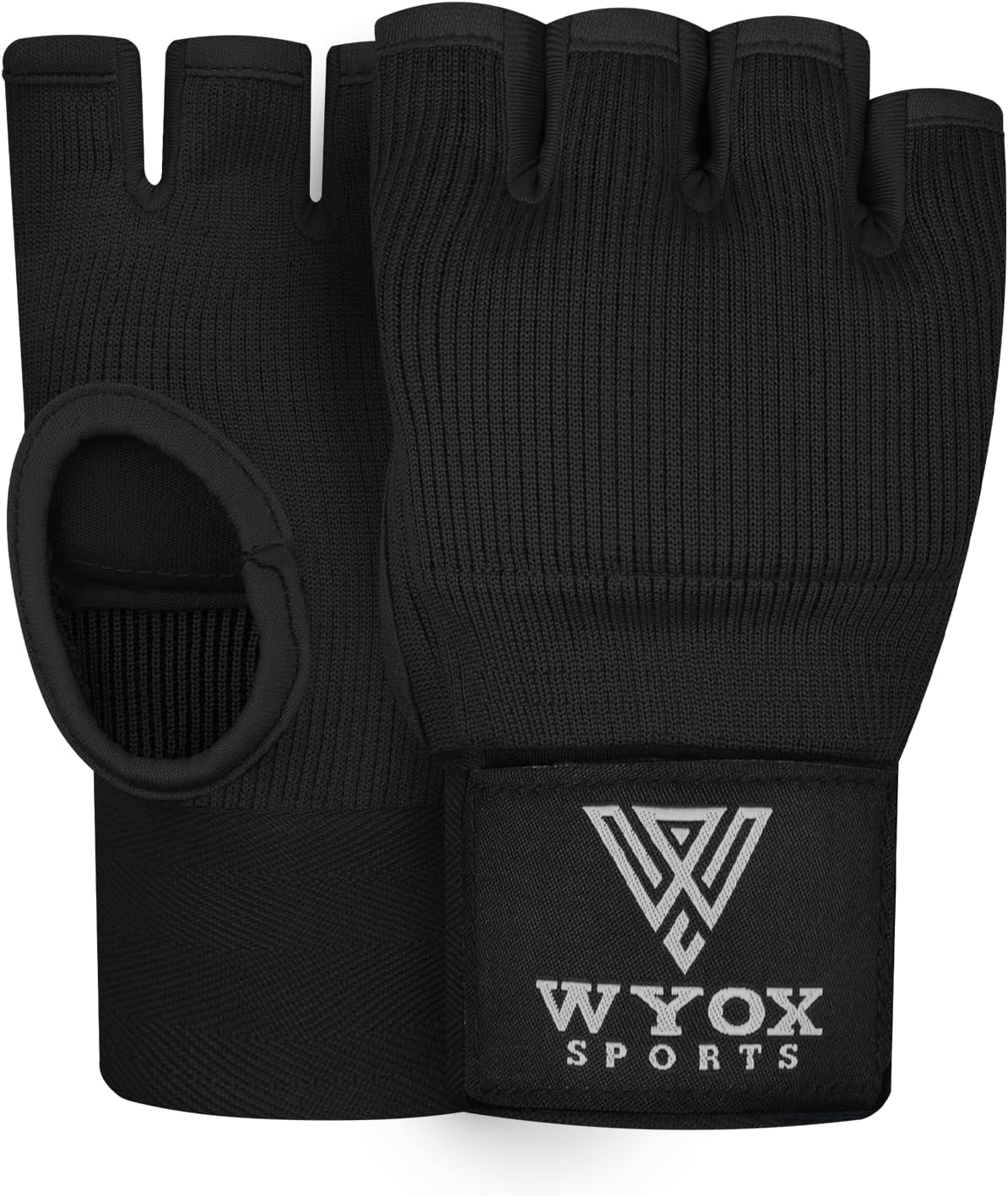WYOX Boxing Training Set – Boxing Gloves, Focus Pads & Gel Inner Gloves Hand Wraps – Punching Bag, Sparring, MMA, Muay Thai, Kickboxing Gear for Men & Women