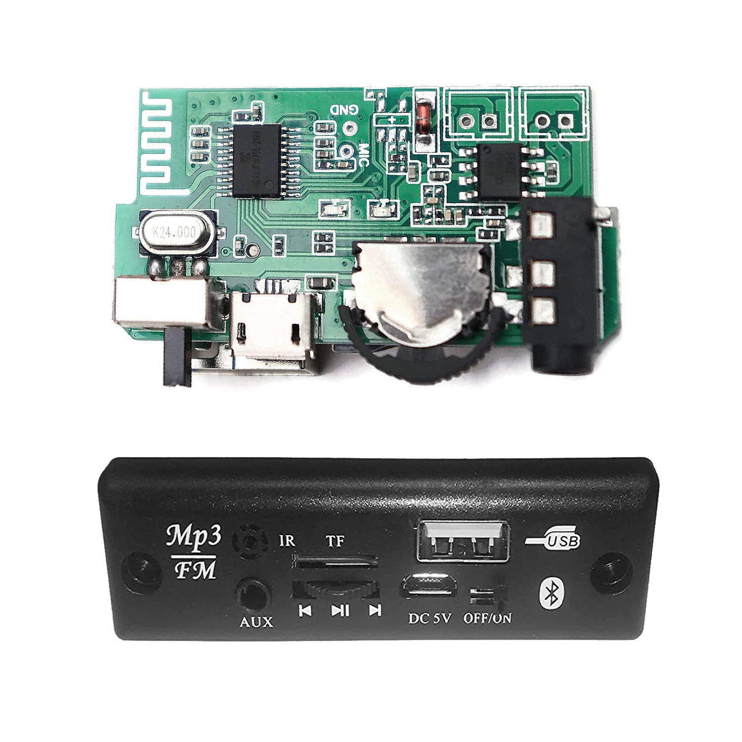 SP Bluetooth All in one Audio Reciever Module inbuilt Mono Amplifier 3v-5v USB, Bluetooth, Aux Features-image-33