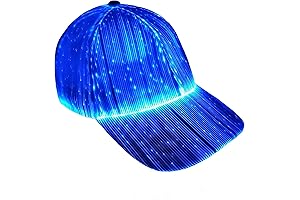Fiber Optic Cap: Illuminate Your Style with LED Lights