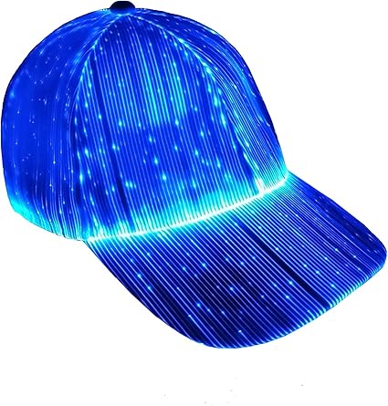 led light hat with usb charging