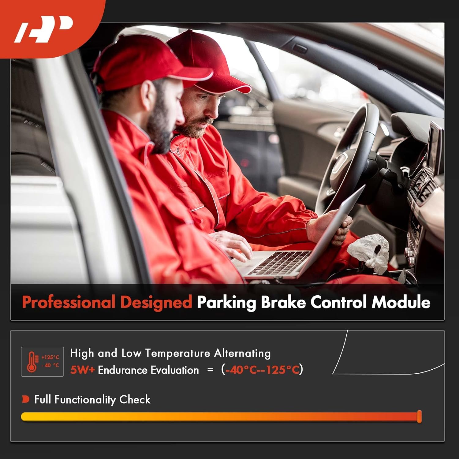 A-Premium Parking Brake Control Module Compatible with Jeep and Chrysler Models - KL Series Cherokee 2015-2018, 200 2015-2017